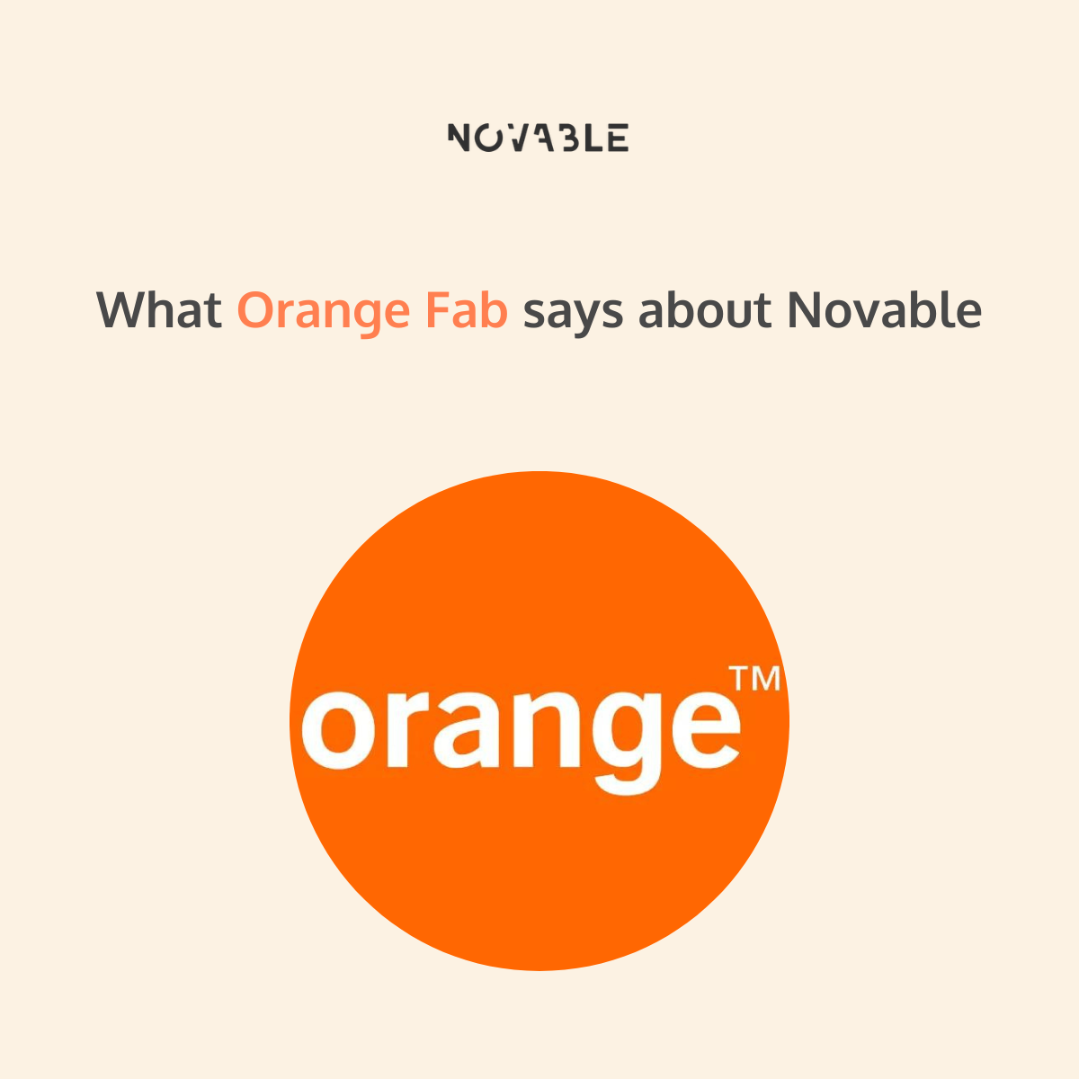 Orange Fab for corporate innovation