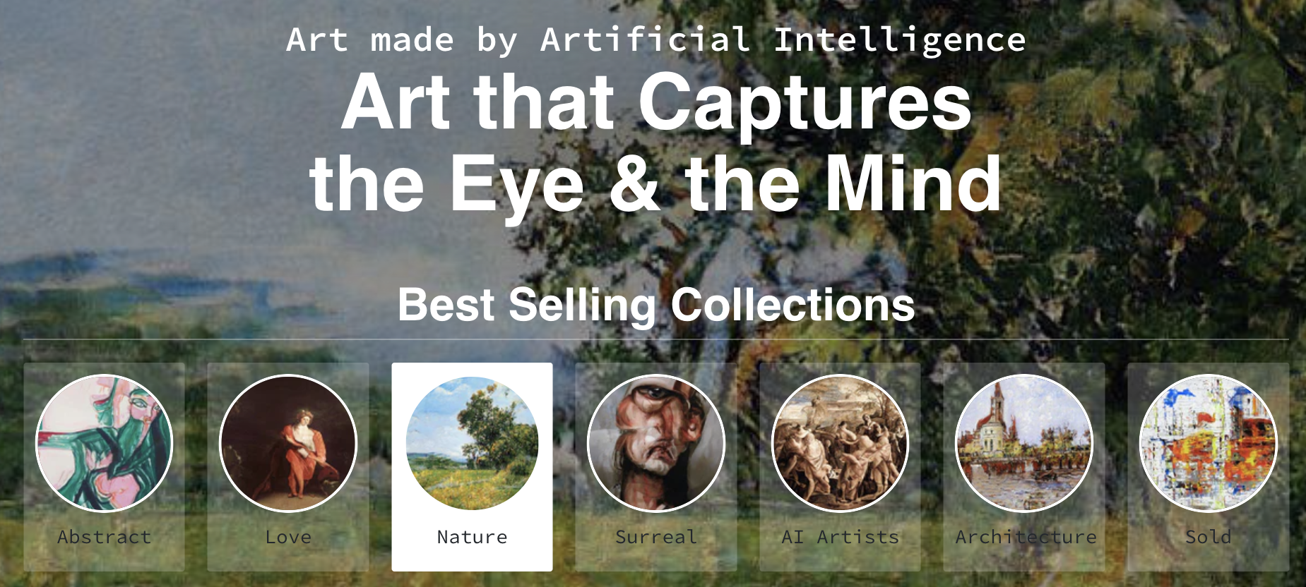 AI art Gallery collection