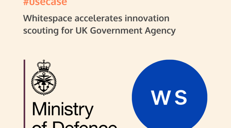Whitespace for UK government agency