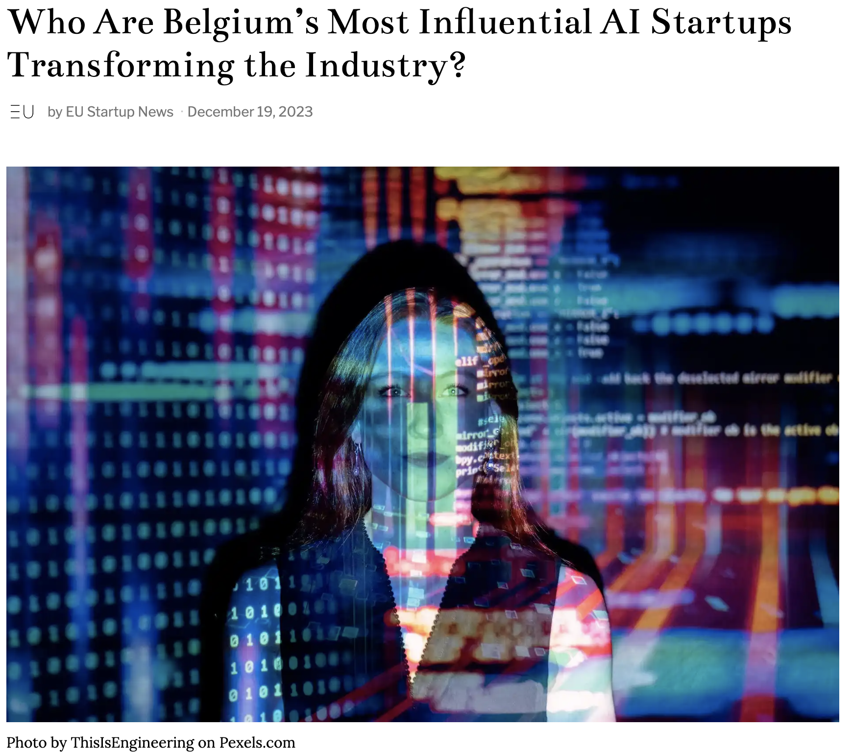 AI startups - EU startup news
