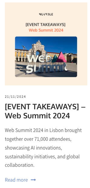 Web summit 2024 recap