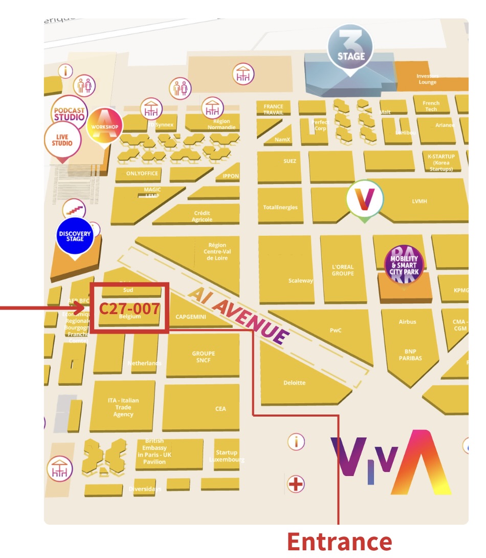 vivatech 2024 booth map
