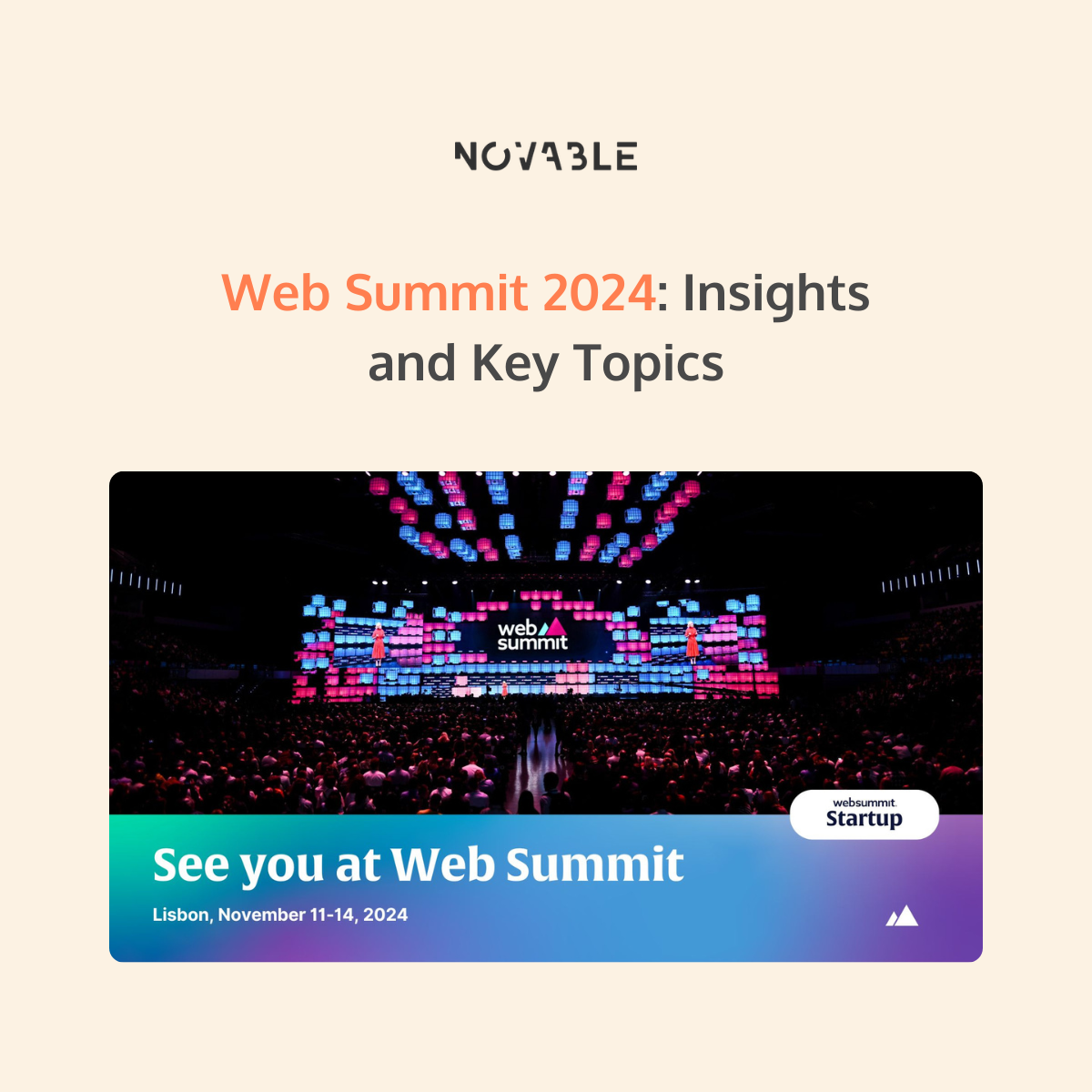 Web Summit 2024 Insights and Key Topics