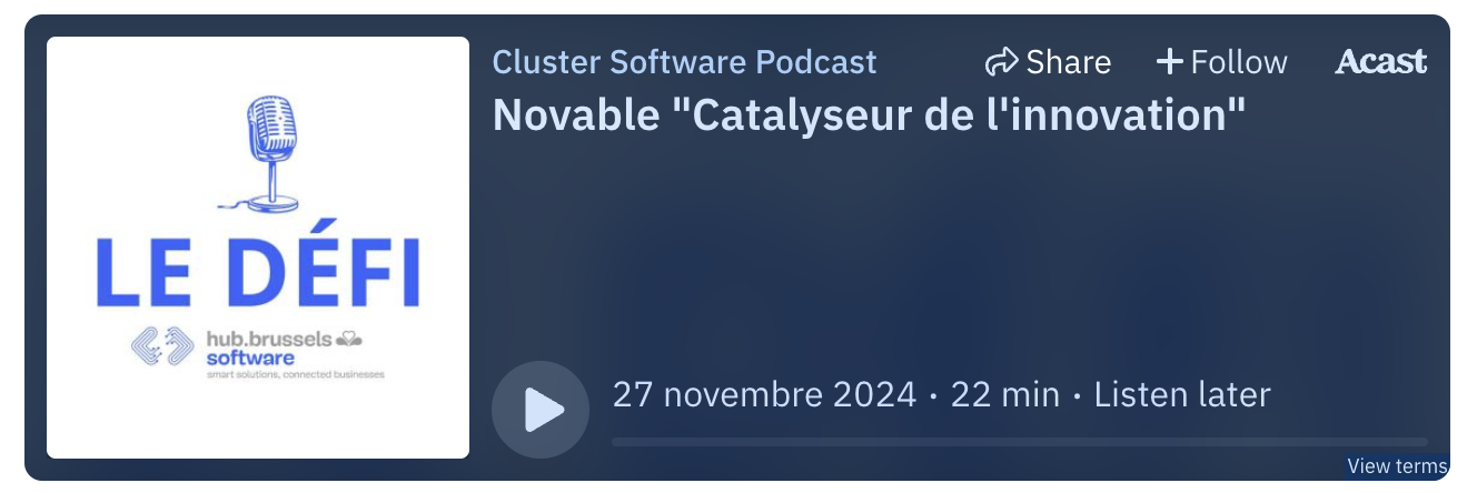 podcast episode - catalyst for innovation