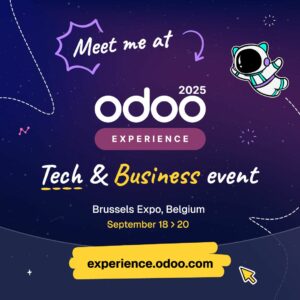 Odoo Experience 2025 participation